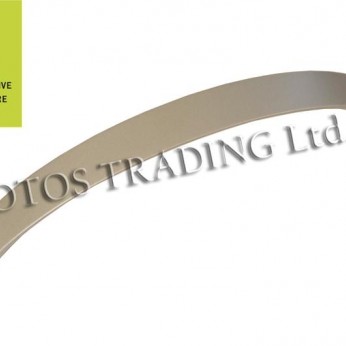 Metal lux handle 124.128 Furniture handles