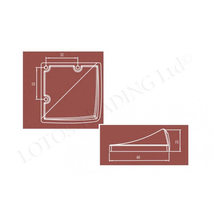 Metal lux handle 1760.032 13.1760.032.02 - Furniture handles Metal lux handle 1760.032 Furniture handles