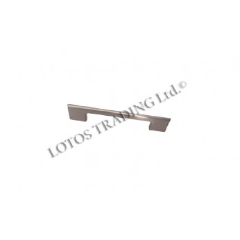Metal lux handle 186 inox Furniture handles