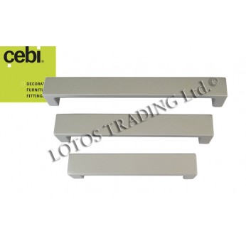 Metal lux handle 223 matt chrome Furniture handles