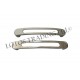 Metal line handle 2515.128 Furniture handles