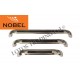 Metal lux handle 3205 chrome and black 13.3205.096-160.02.16 - Furniture handles Metal lux handle 3205 chrome and black Furniture handles