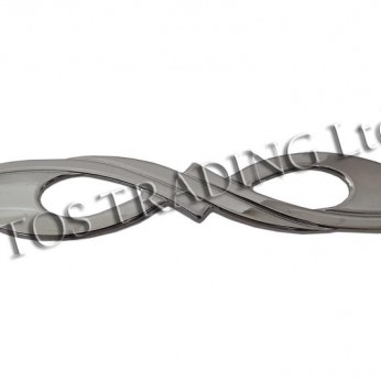 Metal lux handle 341 Furniture handles