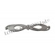 Metal lux handle 341 13.341.160.02 - Furniture handles Metal lux handle 341 Furniture handles