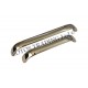 Metal line handle 6016 Furniture handles
