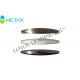 Metal line handle К375.096 Furniture handles
