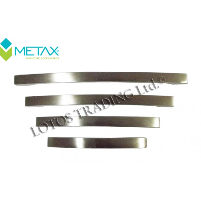 Metal line handle K400 inox Furniture handles
