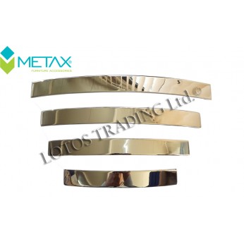 Metal line handle K800 chrome Furniture handles