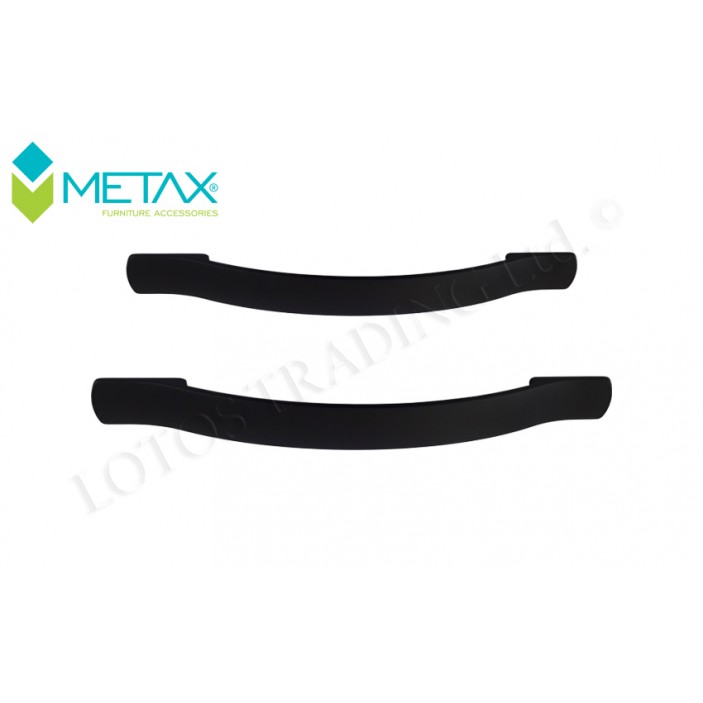 Metal line handle K990 black Furniture handles
