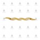 Metal lux handle 020. gold 13.020.128-160.11 - Furniture handles Metal lux handle 020. gold Furniture handles