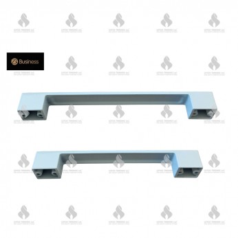 Метална лукс дръжка 3466, бяло 13.3466...12 - Мебелни дръжки Метална лукс дръжка 3466, бяло Мебелни дръжки