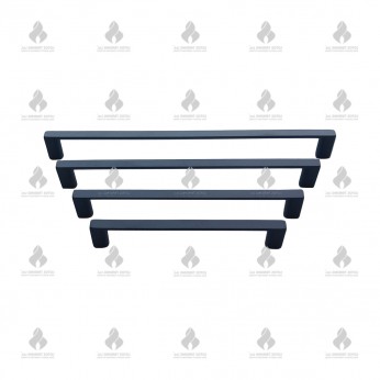 Metal line handle 2008 black Furniture handles