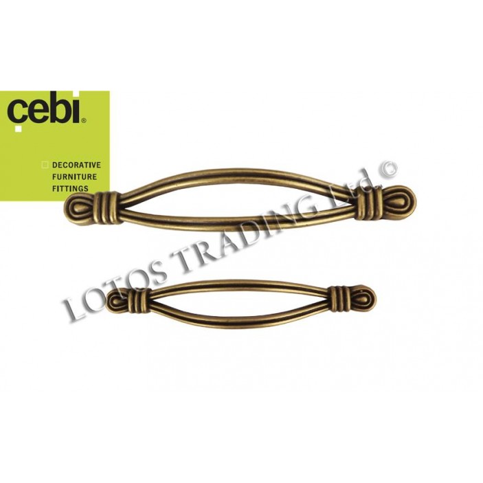 Antique line handle 334 13.334.096-128.10 - Furniture handles Antique line handle 334 Furniture handles