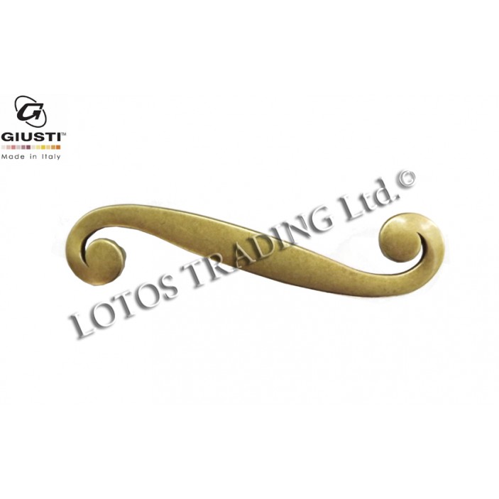 Antique line handle WMN 614.128 13.614.128.10 - Furniture handles Antique line handle WMN 614.128 Furniture handles