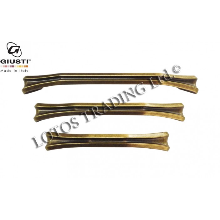 Antique line handle WMN 729 antique gold 13.729.096-160.10 - Furniture handles Antique line handle WMN 729 antique gold Furniture handles