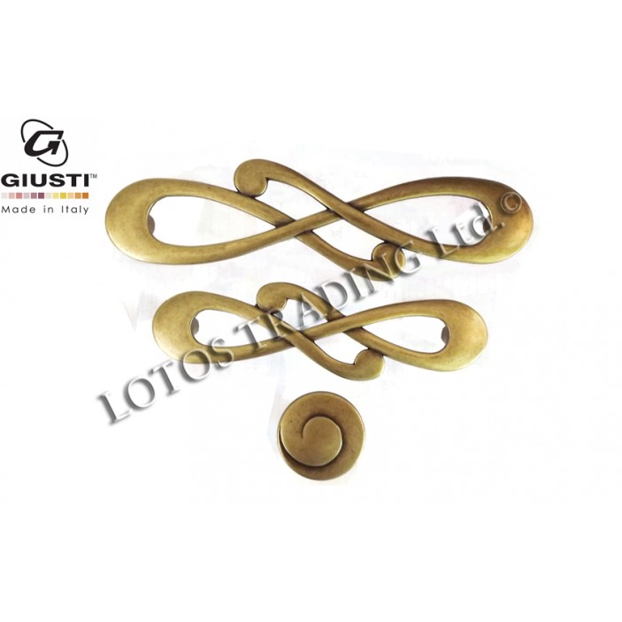 Antique line knob WPO 602 13.602.030.10 - Furniture handles Antique line knob WPO 602 Furniture handles