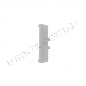 Solid plug for U profile 5454 Furniture handles