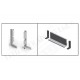 Solid plug for L profile 5464 Furniture handles