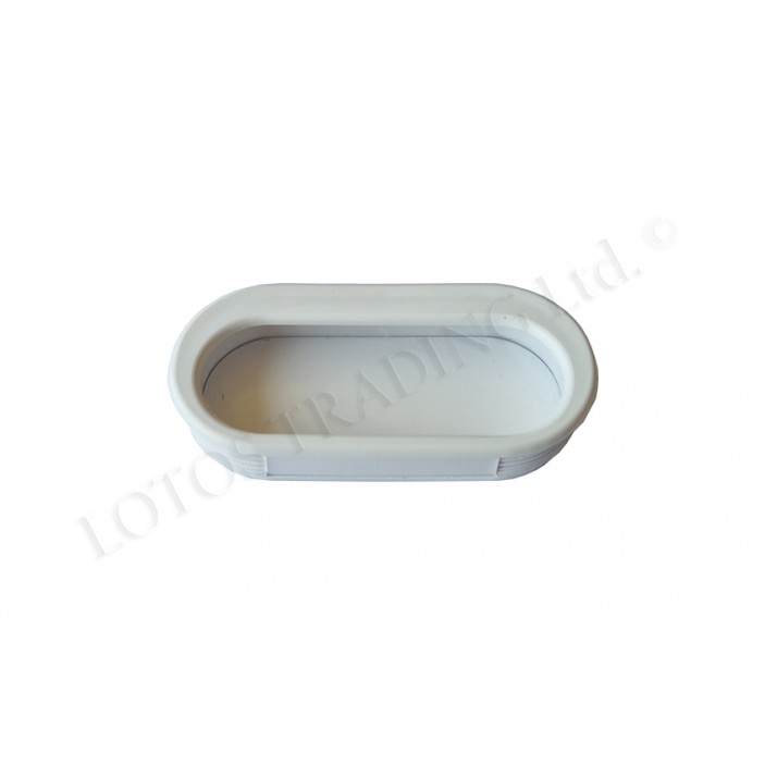 Flush pull handle PVC OPAL 30.071 13.30.071. - Furniture handles Flush pull handle PVC OPAL 30.071 Furniture handles