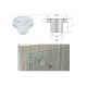 Bush for glass screw mounting Furniture handles