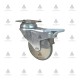 Double ball bearing caster with brake ф75 09L.511.02 - Furniture casters Double ball bearing caster with brake ф75 Furniture casters