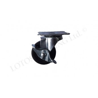 Ball bearing caster with brake IVENTO ф50 Furniture casters