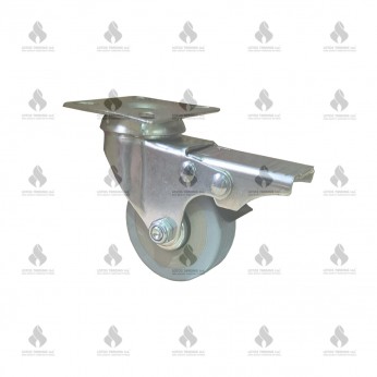 IVENTO Double ball bearing caster with brake ф50 Furniture casters