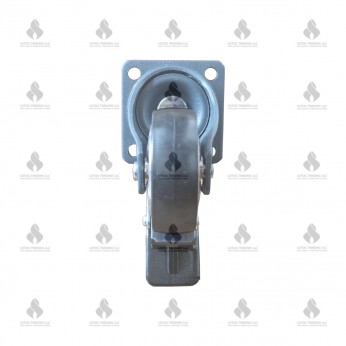 Double ball bearing caster with brake ф50 Furniture casters