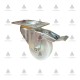 Caster with brake ф80 09L.027.30 - Furniture casters Caster with brake ф80 Furniture casters