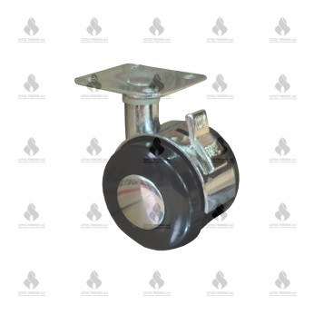 IVENTO Metal chair caster with brake ф40 Furniture casters