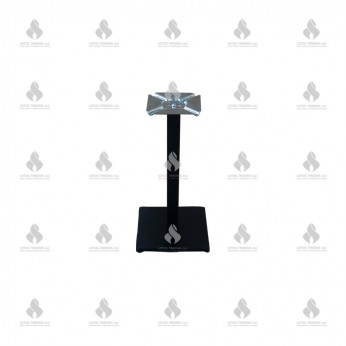 Base table leg 40x40, inox Furniture legs and spacers