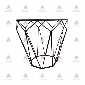 FORMAKS Table stand black matt Furniture legs and spacers