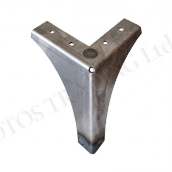 Metal leg H 100 Furniture legs and spacers