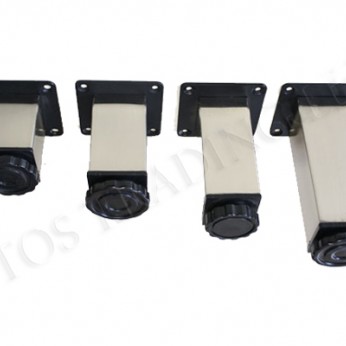 Metal base leg 40х40 10L.225-228.08 - Furniture legs and spacers Metal base leg 40х40 Furniture legs and spacers