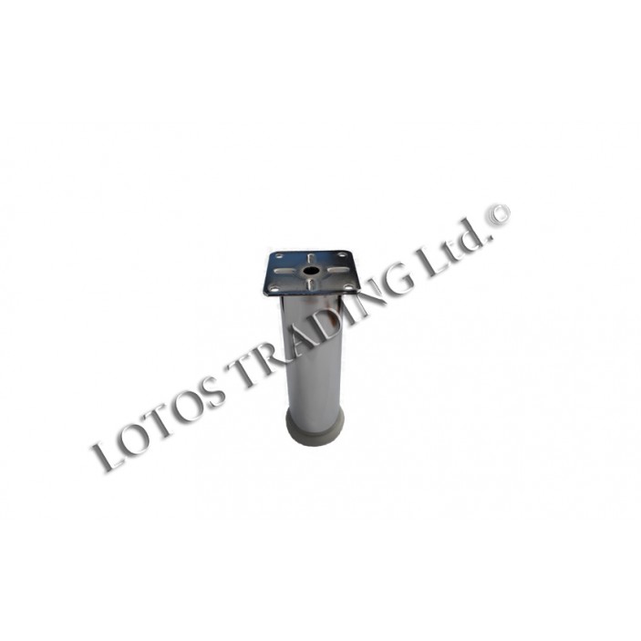 Grey PVC based metal legs ф42 L6,8,10,15 10L.335-338. - Furniture legs and spacers Grey PVC based metal legs ф42 L6,8,10,15 Furniture legs and spacers