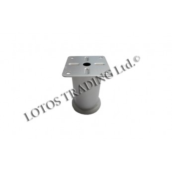 Grey PVC based metal legs ф42 L6,8,10,15 Furniture legs and spacers