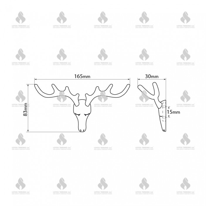 IVENTO K furniture hanger 930330 Furniture hooks