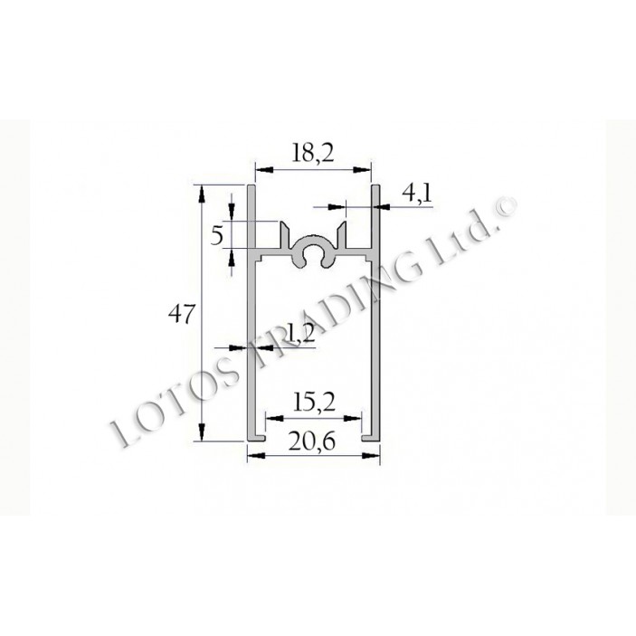 Top Bottom profile Sliding door mechanisms