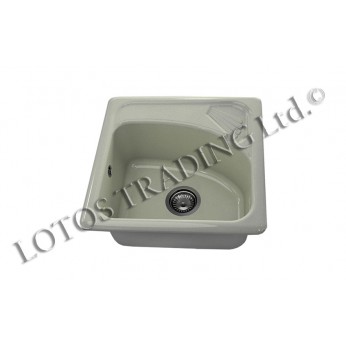 Kitchen sink 51х51 FAT 201 Kitchen sinks and vent hoods