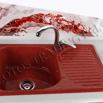 Kitchen sink 80х49 FAT 215 Kitchen sinks and vent hoods