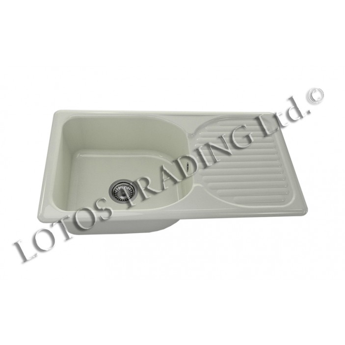 Kitchen sink 90х49 FAT 211 20L.110-111.211 - Kitchen sinks and vent hoods Kitchen sink 90х49 FAT 211 Kitchen sinks and vent hoods