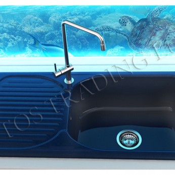 Kitchen sink 95х49 FAT 212 Kitchen sinks and vent hoods