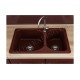 Two Bowl Kitchen sink 80х49 FAT 216 20L.110-111.216 - Kitchen sinks and vent hoods Two Bowl Kitchen sink 80х49 FAT 216 Kitchen sinks and vent hoods