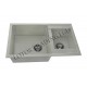 Two Bowl Kitchen sink 80x49 FAT 233 Kitchen sinks and vent hoods