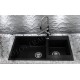 Two Bowl Kitchen sink 90x49 FAT 234 20L.110-112.234 - Kitchen sinks and vent hoods Two Bowl Kitchen sink 90x49 FAT 234 Kitchen sinks and vent hoods