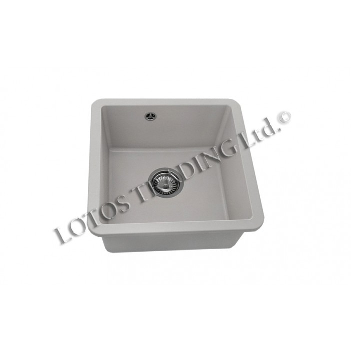 Undermount Kitchen sink 46х46 FAT 222 20L.111-112.222 - Kitchen sinks and vent hoods Undermount Kitchen sink 46х46 FAT 222 Kitchen sinks and vent hoods