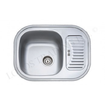 Inset sink 48x62 with big siphon and drainer overflow Kitchen sinks and vent hoods