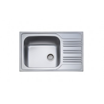 Inset sink 50x78 with big siphon and trough overflow