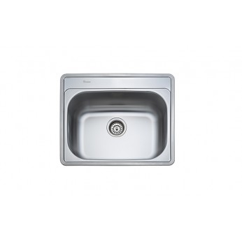 Inset sink 60x50 with big siphon and trough overflow Kitchen sinks and vent hoods