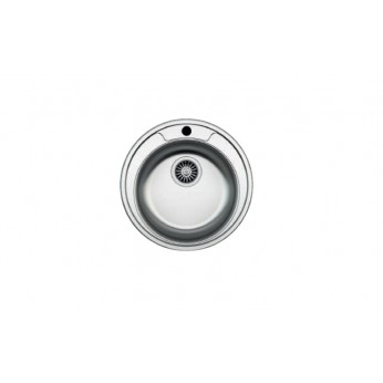 Inset sink ф49 with big siphon and trough overflow Kitchen sinks and vent hoods